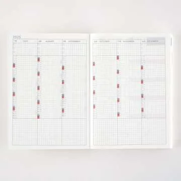 Hobonichi Techo 2025 Cousin Book [English/A5/January Start/Monday Start/Planner]