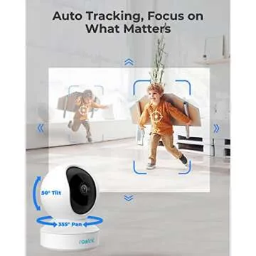 REOLINK E1 Pro Indoor Security Camera with Night Vision