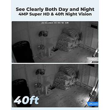 REOLINK E1 Pro Indoor Security Camera with Night Vision