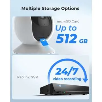 REOLINK E1 Pro Indoor Security Camera with Night Vision