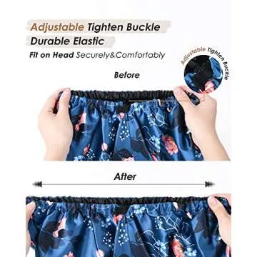 Long Bonnet Braid Bonnets for Sleeping Satin Bonnet Silk Bonnet Hair Braid Bonnet for Sleeping Bonnets for Black Women