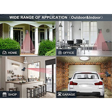 HTZSAFE Wireless Driveway Alarm for Home Security