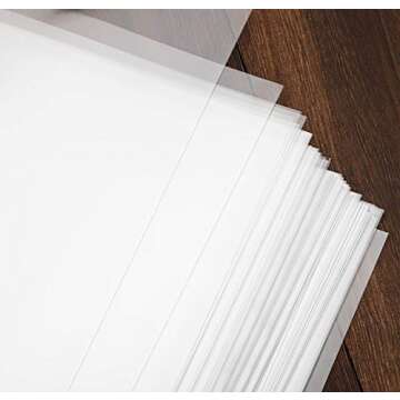 300 pcs Clear 4" x 6" Flat Cello Cellophane Bags Poly Treat Bags 2.8 mils for Gift Wrapping, Bakery, Cookie, Candies, Toast, Dessert, Party Favors Packaging with Color Twist Ties