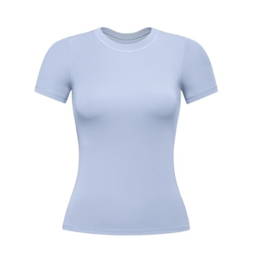 AUROLA Soft Modal Fitted Crop Tee - Ultimate Comfort for Gym & Casual Wear