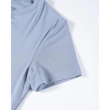 AUROLA Soft Modal Fitted Crop Tee Women Gym Casual Wear