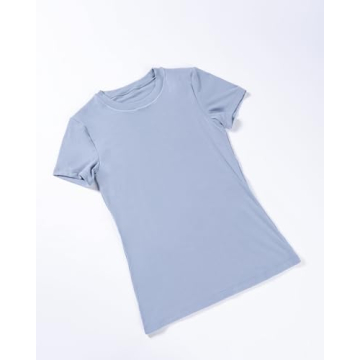 AUROLA Soft Modal Fitted Crop Tee Women Gym Casual Wear