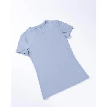 AUROLA Soft Modal Fitted Crop Tee Women Gym Casual Wear