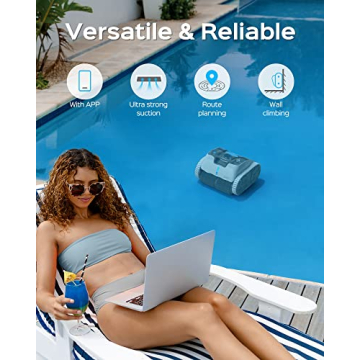 WYBOT Osprey 700 Pro Smart Robotic Pool Cleaner 65W 9200mAH