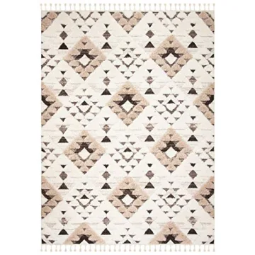Durable & Stylish SAFAVIEH Boho Tassel Shag Area Rug