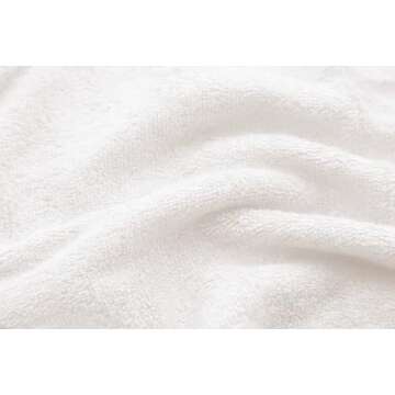 HIPHOP PANDA Soft Bamboo Baby Washcloths - 30 Pack