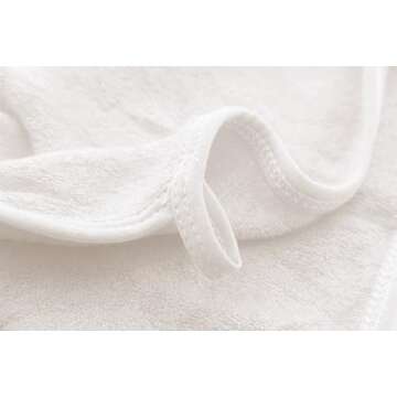 HIPHOP PANDA Soft Bamboo Baby Washcloths - 30 Pack