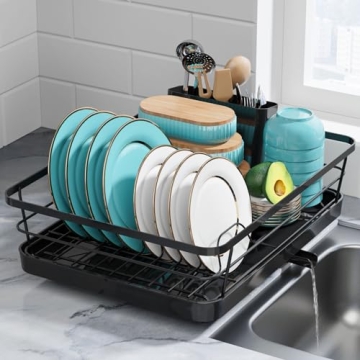 Sakugi Stainless Steel Dish Rack: Compact & Efficient Drainage