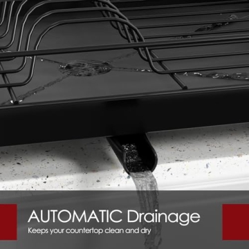 Sakugi Compact Stainless Steel Dish Rack Efficient Drainage