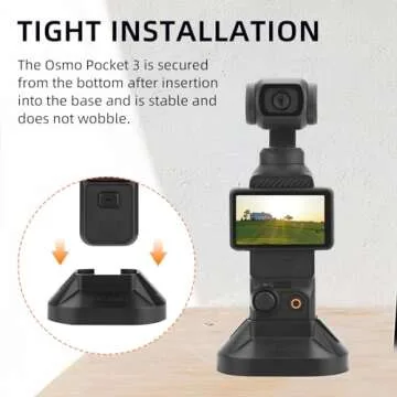 BRDRC Camera Mount Stand for DJI OSMO Pocket 3