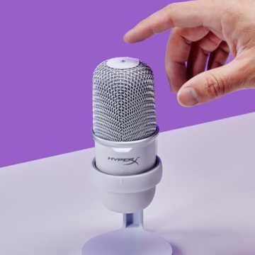 HyperX SoloCast Budget USB Condenser Microphone for Gaming