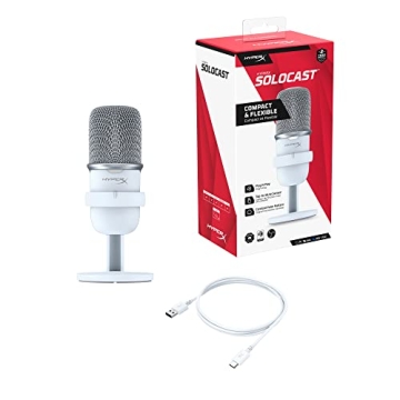 HyperX SoloCast Budget USB Condenser Microphone for Gaming