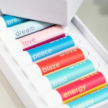 MOXĒ Nasal Inhaler Bundle of 8 Essential Oil Blends