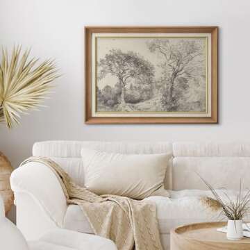 SIGNWIN Ethereal Tree Landscape Art for Stunning Decor