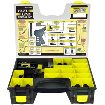Dorman 800-300 Nylon Fuel Line Repair Kit, 104 Piece Universal Fit