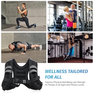 ZELUS Weighted Vest for Enhanced Workouts and Fitness