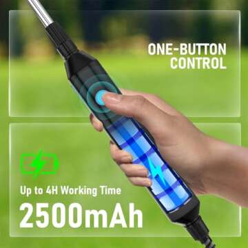 Battery Powered Garden Sprayer with Adjustable Nozzles