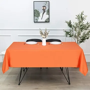 Sancua Rectangle Tablecloth - Vibrant Color & Stain Resistant