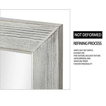 Elevens Rustic Full Length Floor Mirror for Home Decor