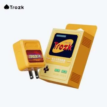 Trozk 20W USB C Power Adapter, Fast Wall Charger Block, QC+PD 3.0 Plug Adapter Compatible for MacBook Pro/Air, Dell XPS, iPhone, iPad, Galaxy, Pixel, Steam Deck (Orange)