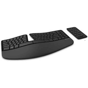 Microsoft Ergonomic Keyboard for Comfort and Efficiency
