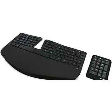 Microsoft Ergonomic Keyboard for Comfort and Efficiency