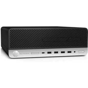HP EliteDesk 705 G4 SFF PC - AMD Ryzen 3 2200G, 16GB RAM, 512GB SSD, Windows 11 Pro, Keyboard Mouse,...