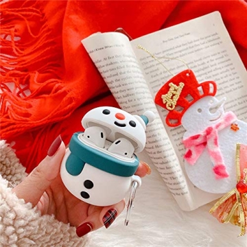 Christmas Snowman Earphone Case for AirPods 1 & 2