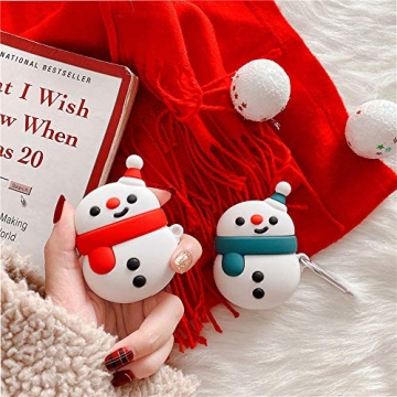 Christmas Snowman Earphone Case for AirPods 1 & 2