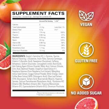 EHP Labs OxyShred Pre Workout - Pink Grapefruit Energy Boost