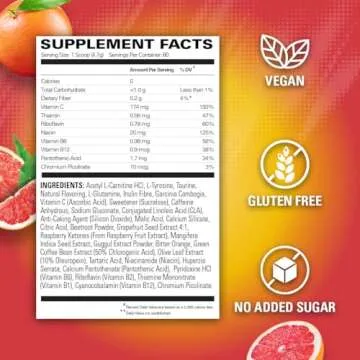 EHP Labs OxyShred Pre Workout - Pink Grapefruit Energy Boost