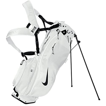 Nike Sport Lite Golf Bag: Lightweight, Stylish & Durable White Design