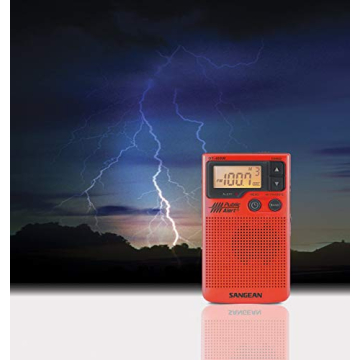 Sangean DT-400W Weather Alert Radio for Outdoor Adventures