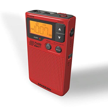 Sangean DT-400W Weather Alert Radio for Outdoor Adventures