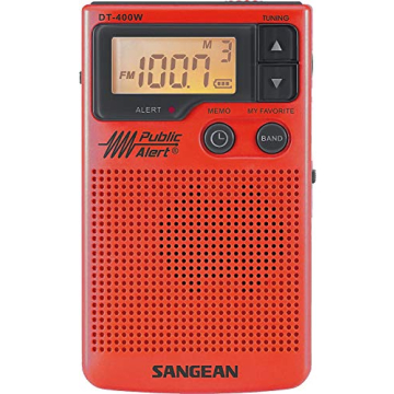 Sangean DT-400W Weather Alert Radio for Outdoor Adventures