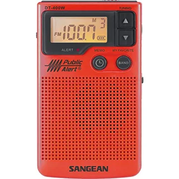 Sangean DT-400W Weather Alert Radio for Outdoor Adventures