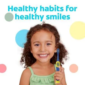 Colgate Bluey Extra Soft Toothbrush for Kids, Kids Toothbrush Pack with Built in Suction Cup Toothbrush Holder, Designed for Children Ages 2 and Up, Extra Soft Bristles, 2 Count (Pack of 1)