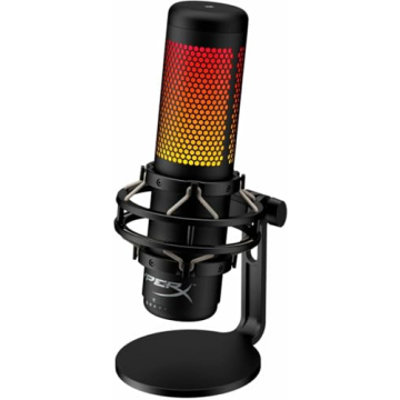HyperX QuadCast S RGB USB Microphone - Ideal for Gaming, Streaming & Podcasts