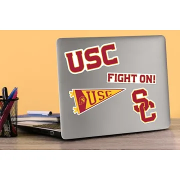 USC 8ct Vinyl Stickers - Perfect for Fans and Crafters