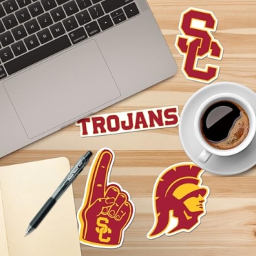 USC 8ct Vinyl Stickers - Perfect for Fans and Crafters