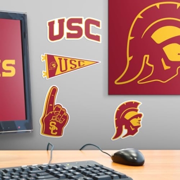 USC 8ct Vinyl Stickers - Perfect for Fans and Crafters