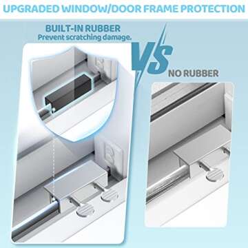High-Security Sliding Window Locks - 10 Set for Home Safety