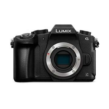 PANASONIC LUMIX G85 Body 4K Mirrorless Camera, Inbody Dual I.S 2.0, 16 Megapixels, 3 Inch Touch LCD,...