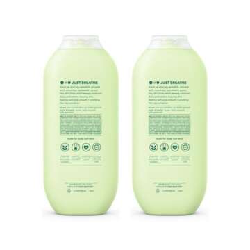 Method Body Wash, Daily Zen, 18 Ounce (Pack of 2)