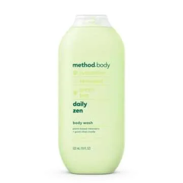 Method Body Wash, Daily Zen, 18 Ounce (Pack of 2)