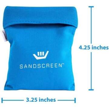 SHAKALO SANDSCREEN Bag for Beach and Travel Fun